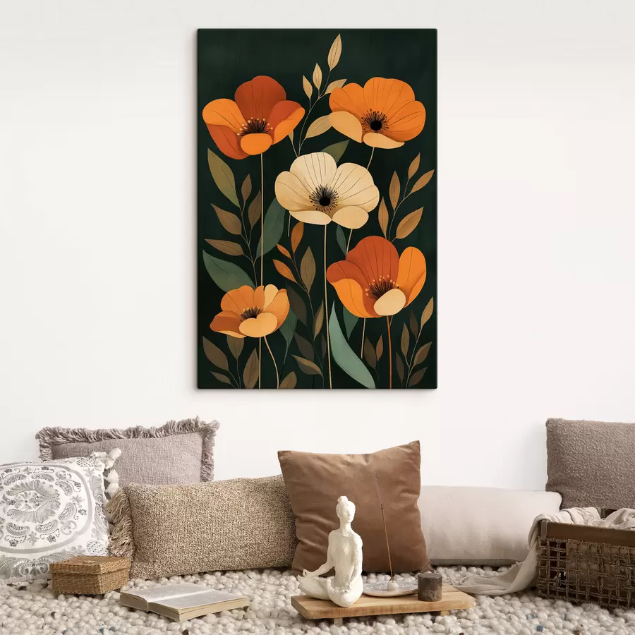murales de pared Flores s50323