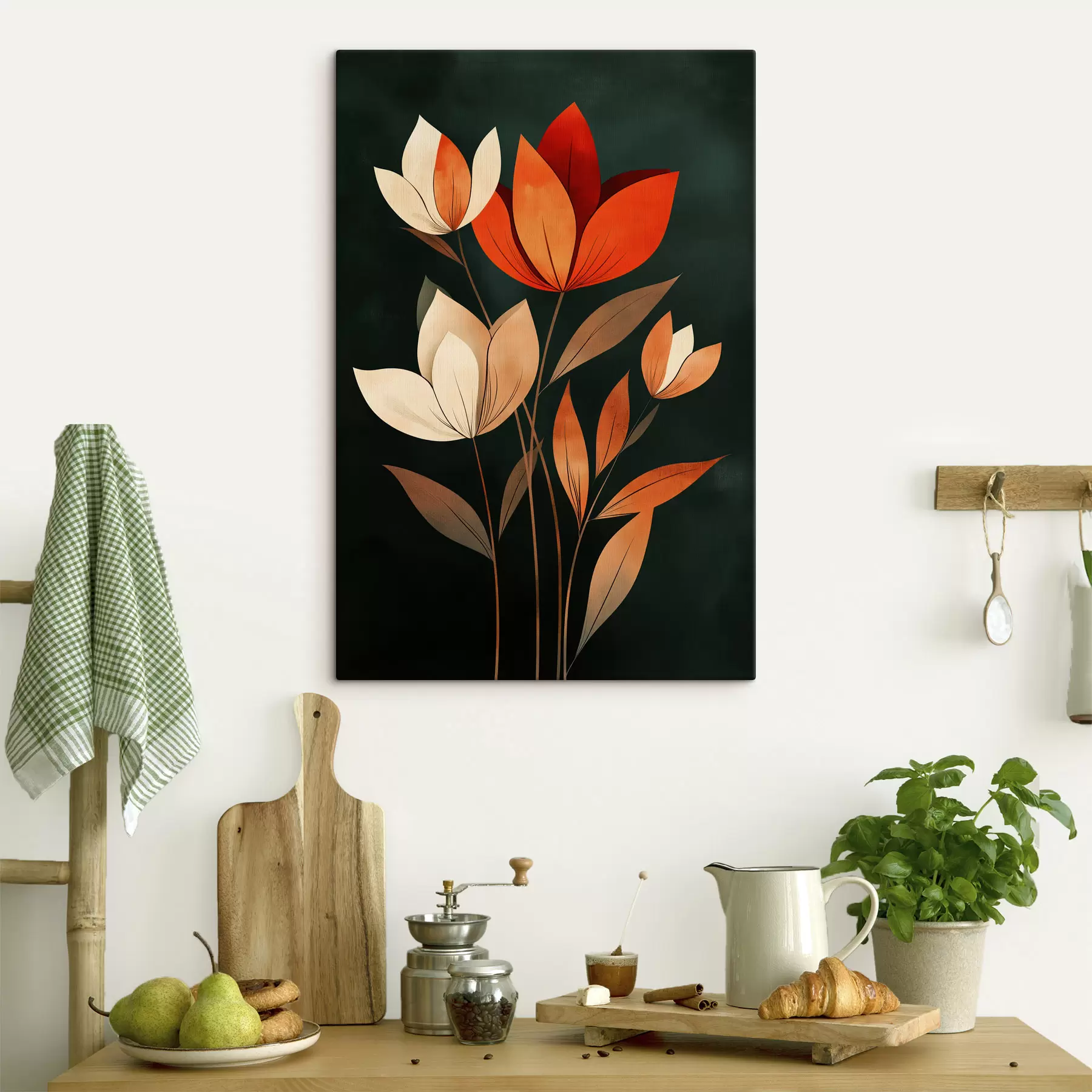 murales de pared Flores s50324