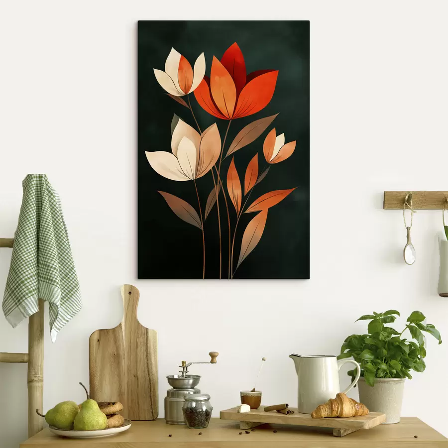 murales de pared Flores s50324