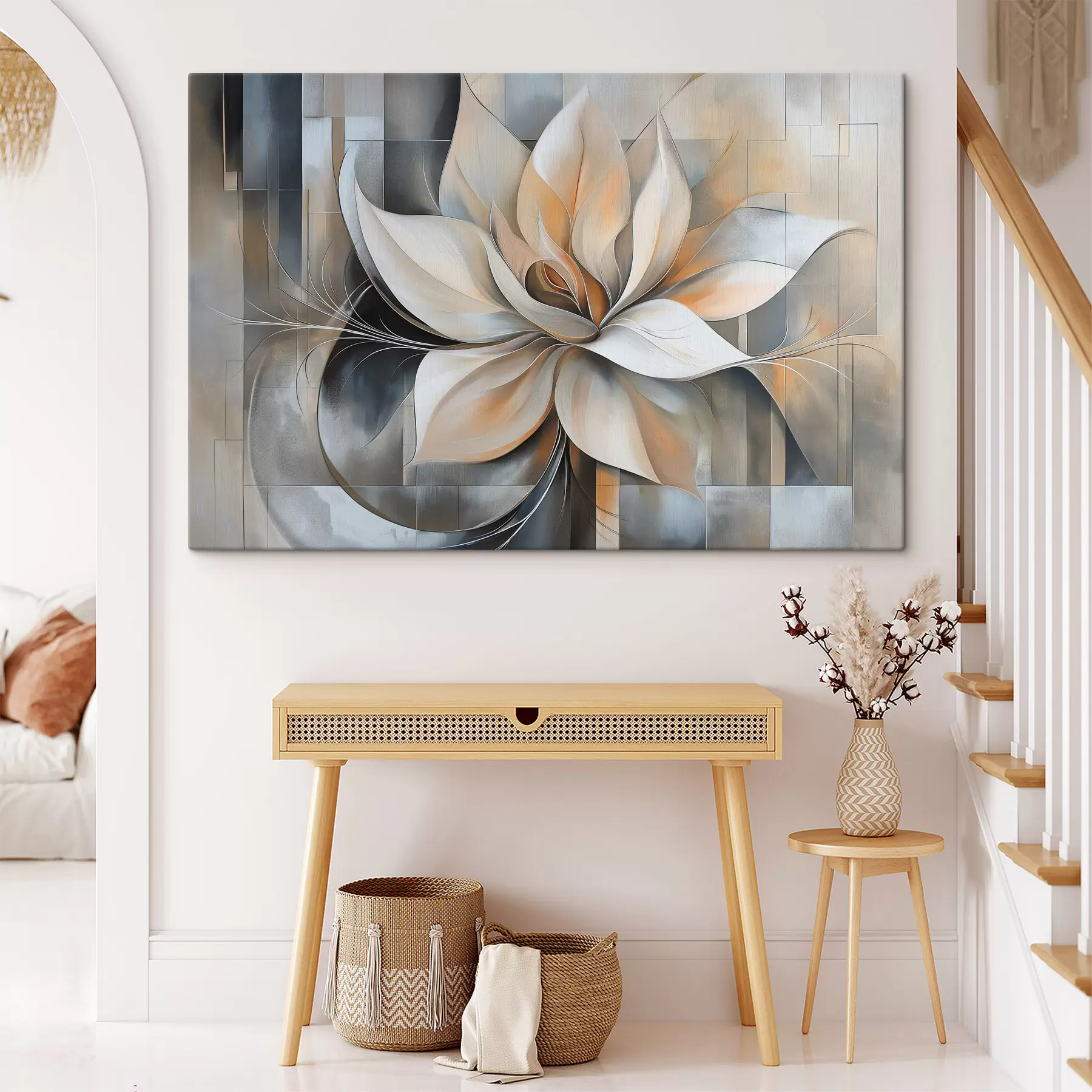 murales de pared Magnolia abstracta s50348