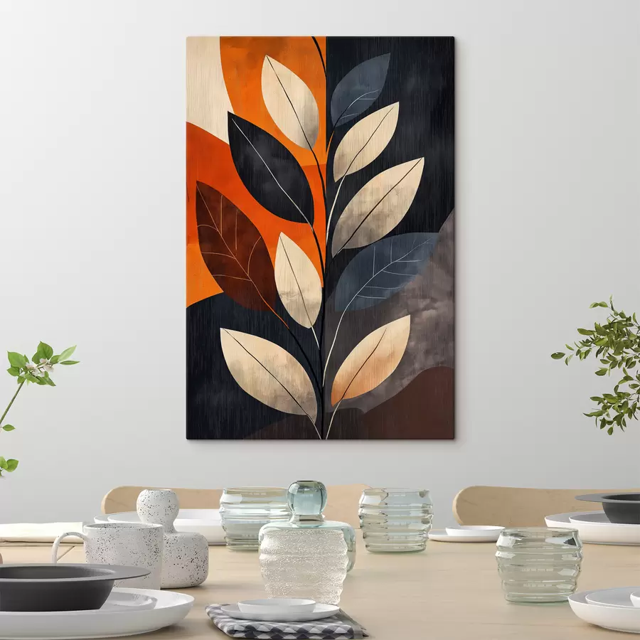 murales de pared Hojas de otoño s50354