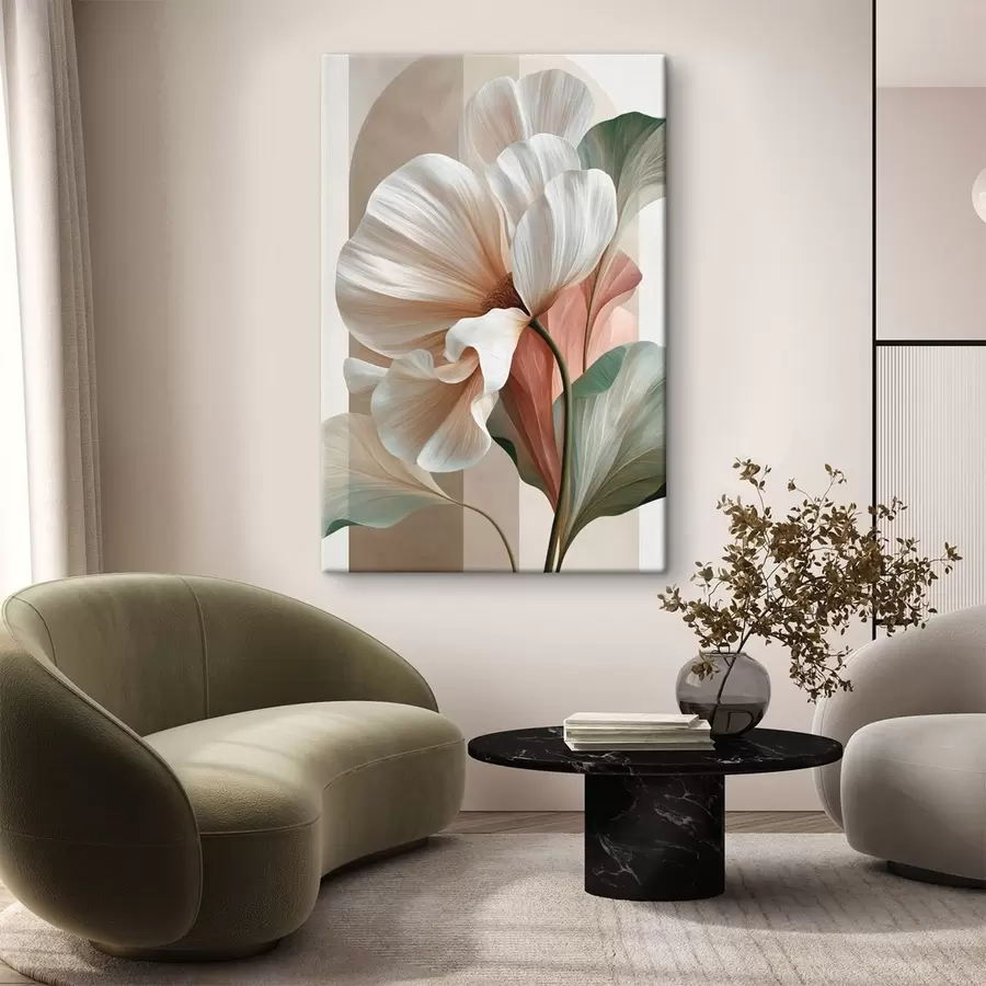 murales de pared Flor abstracta s50310