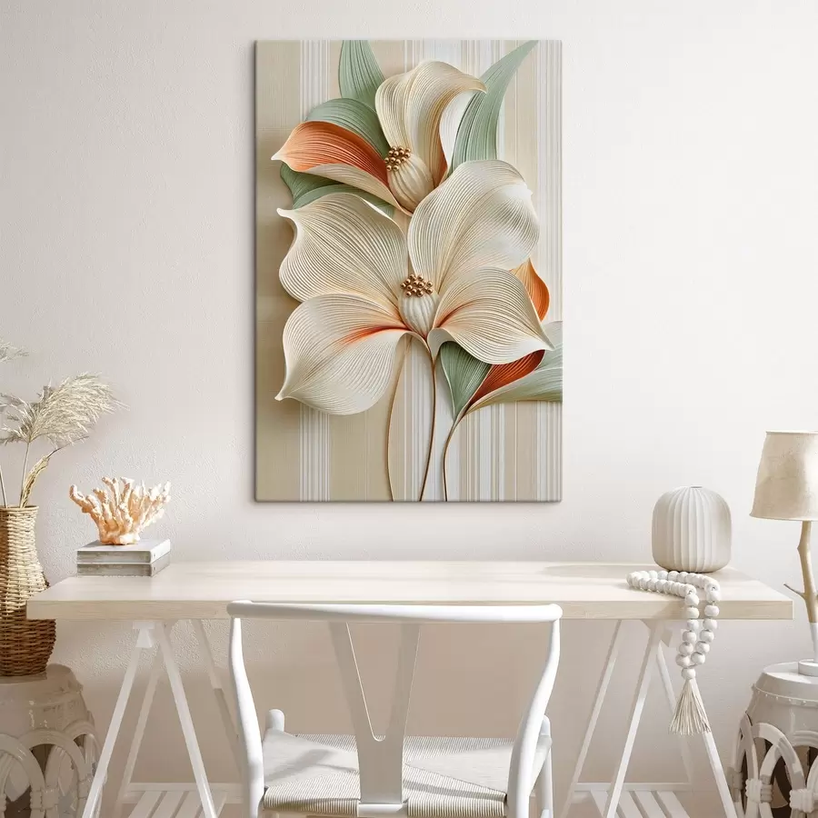 murales de pared flores abstractas s50362