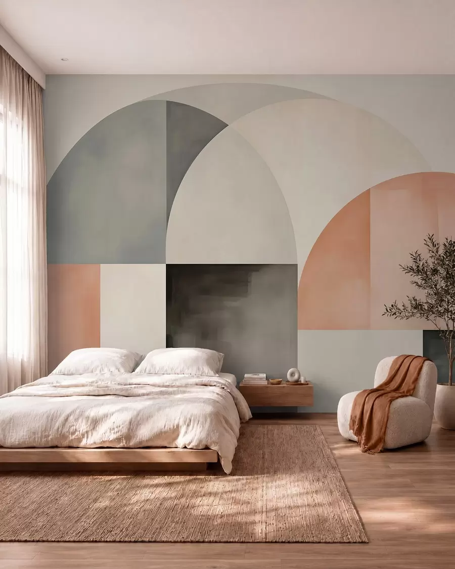 murales de pared Abstracción geométrica w05847