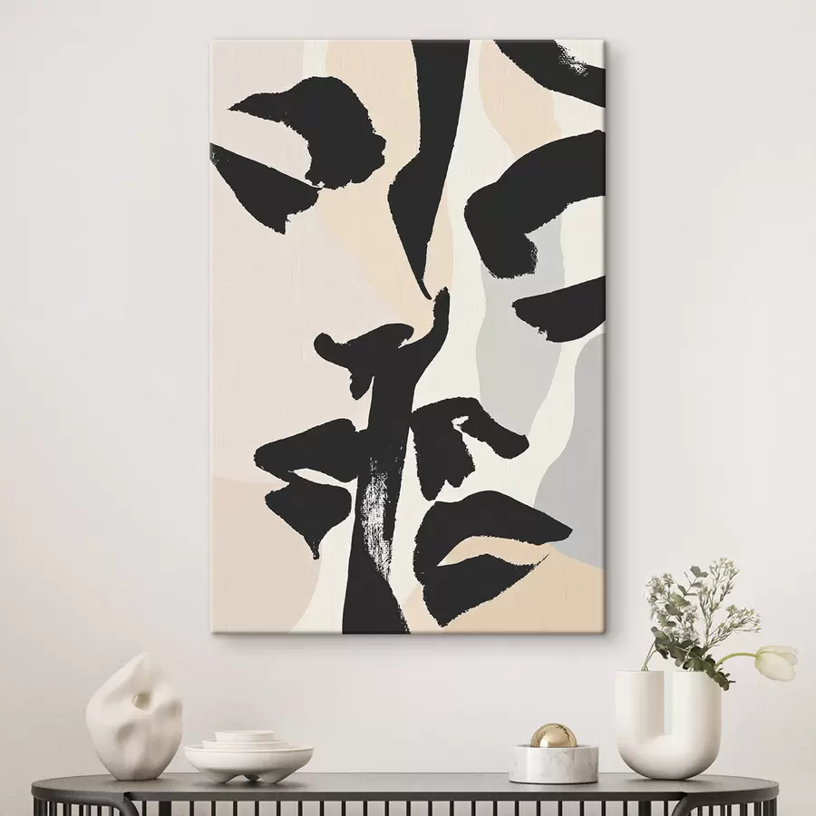 murales de pared Caras abstractas s50459