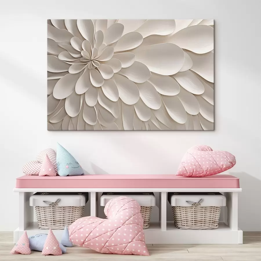 murales de pared Arte en yeso horizontal s50405