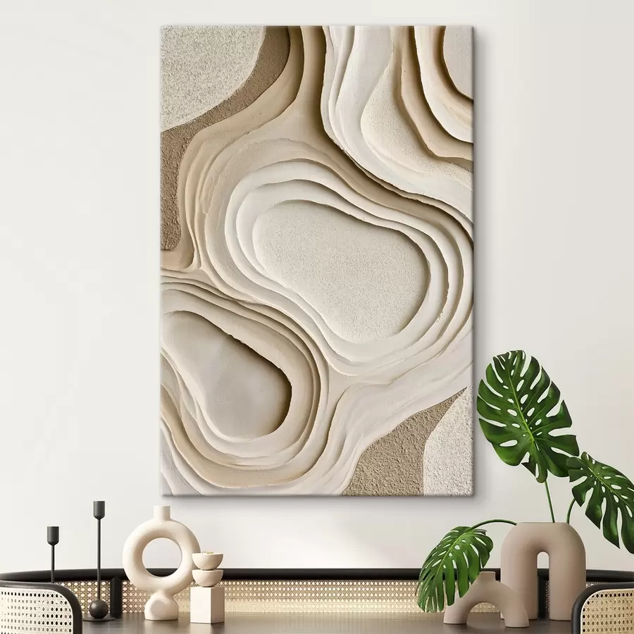 murales de pared Texturas abstractas con efecto de capas s50512