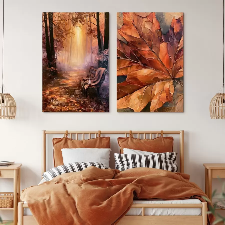 murales de pared Ambiente otoñal m30932