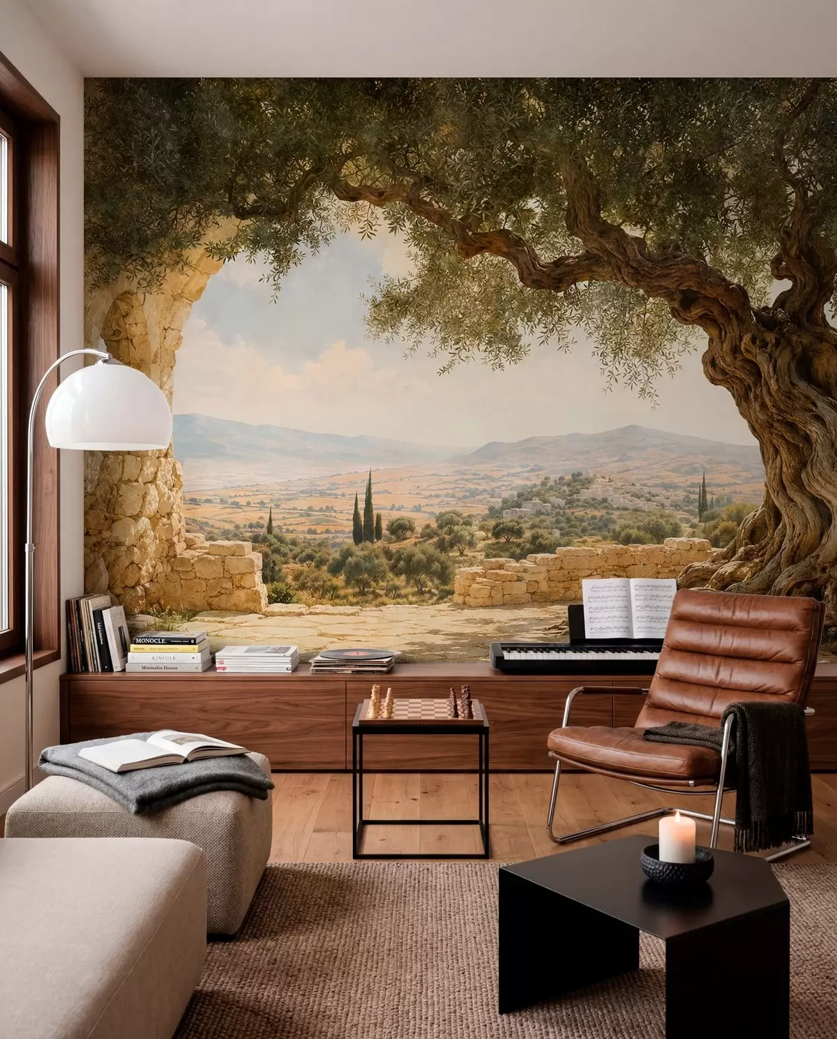 murales de pared Entre olivos w05896