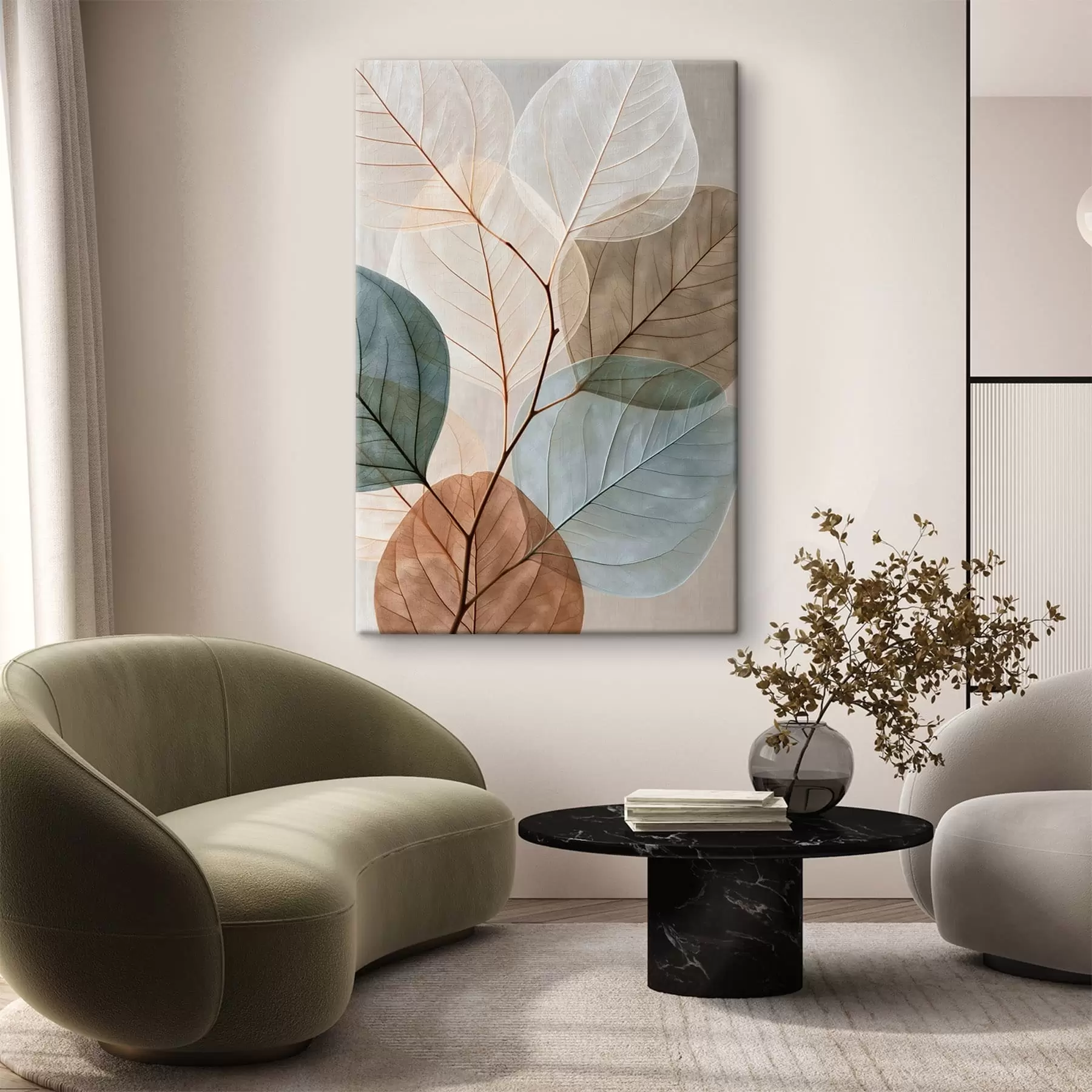 murales de pared Hojas s50462