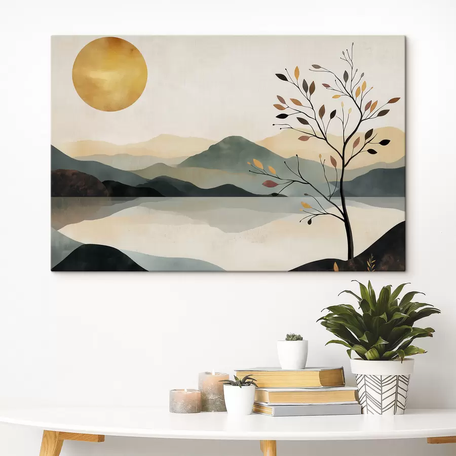 murales de pared Paisaje otoñal s50679