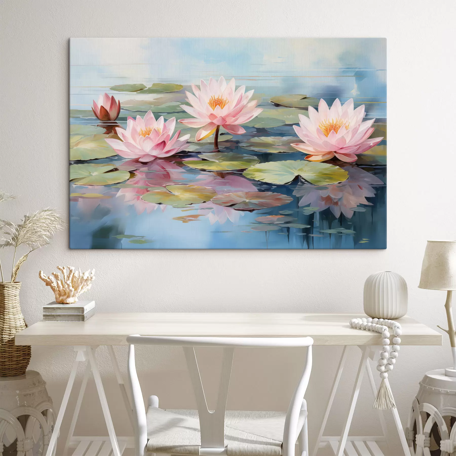 murales de pared Flores de loto s50804