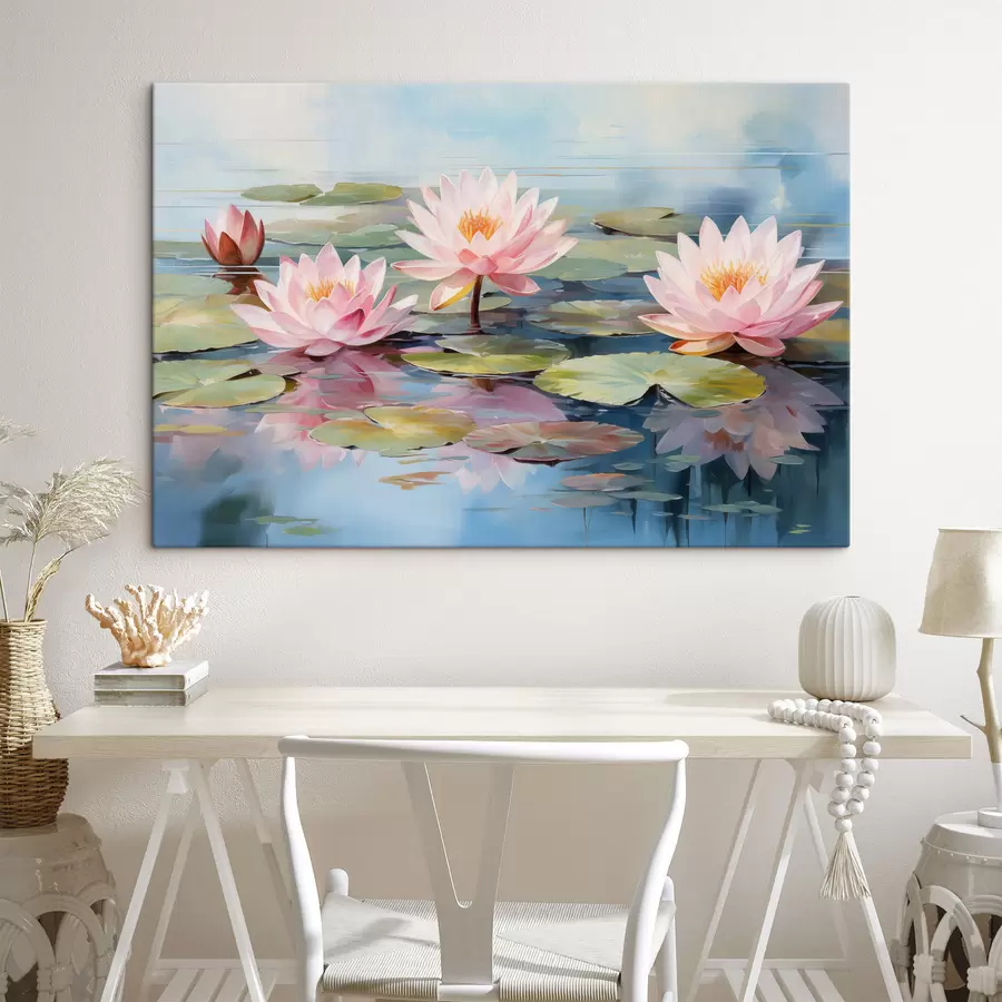 murales de pared Flores de loto s50804