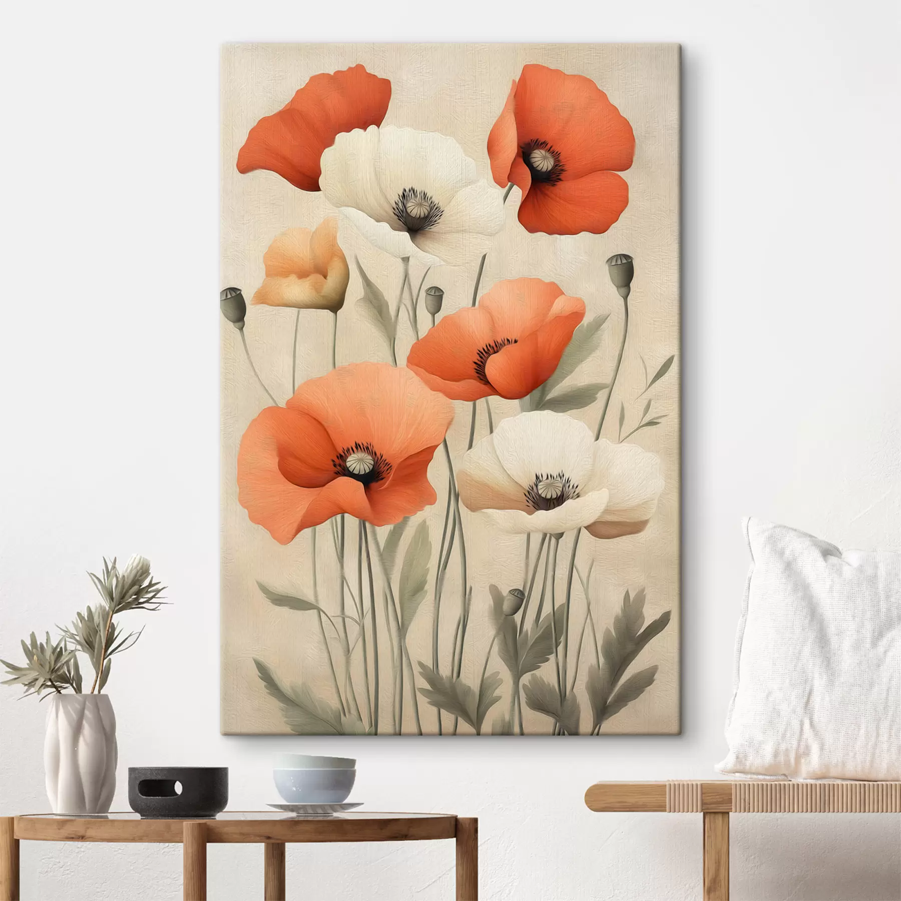 murales de pared Amapolas s50807