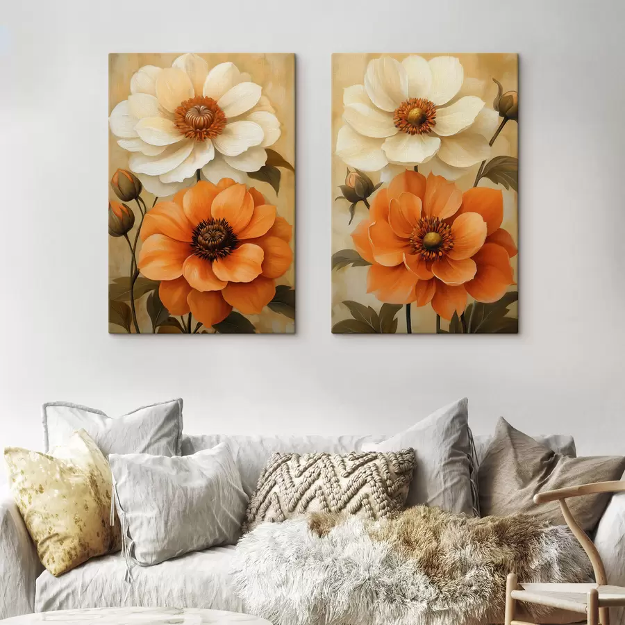 murales de pared Flores m31015