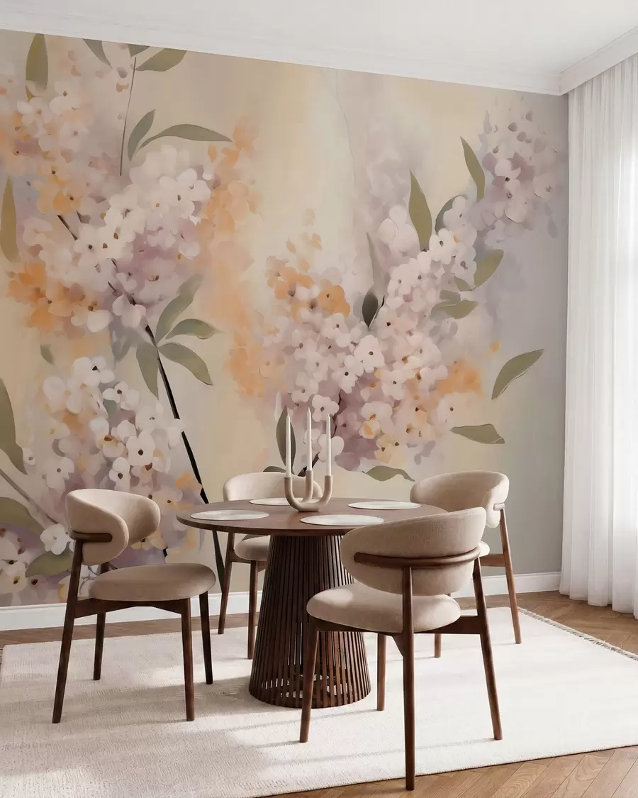 murales de pared Ramitas en flor w05872