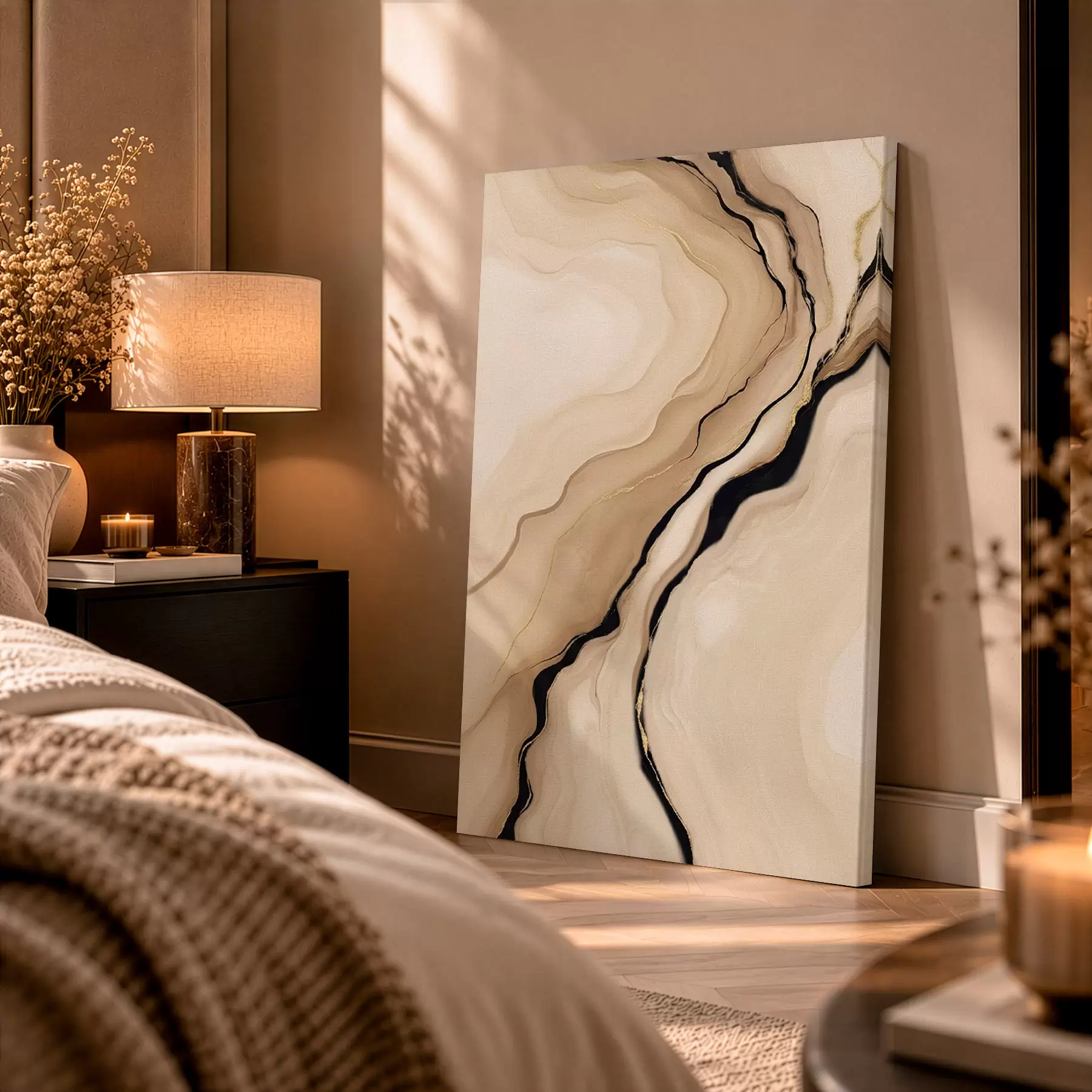 murales de pared Ondas abstractas s50498