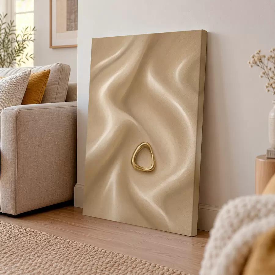 murales de pared Suaves ondas de seda s50501
