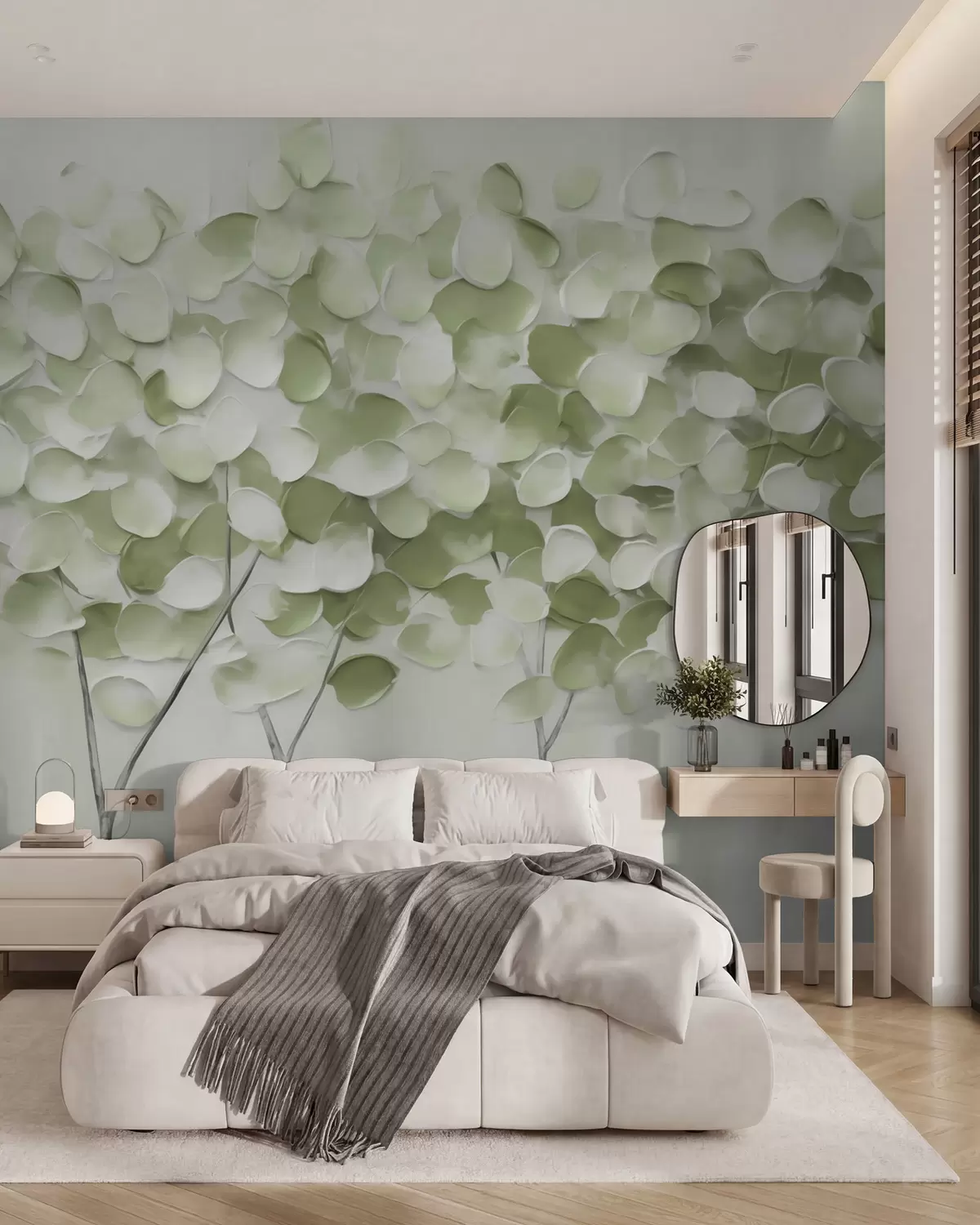 murales de pared Árboles estilizados, imitación de un cuadro w05942v1