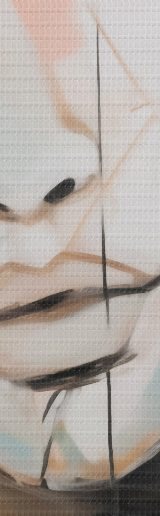 murales de pared Retrato, imitación de un cuadro s50979