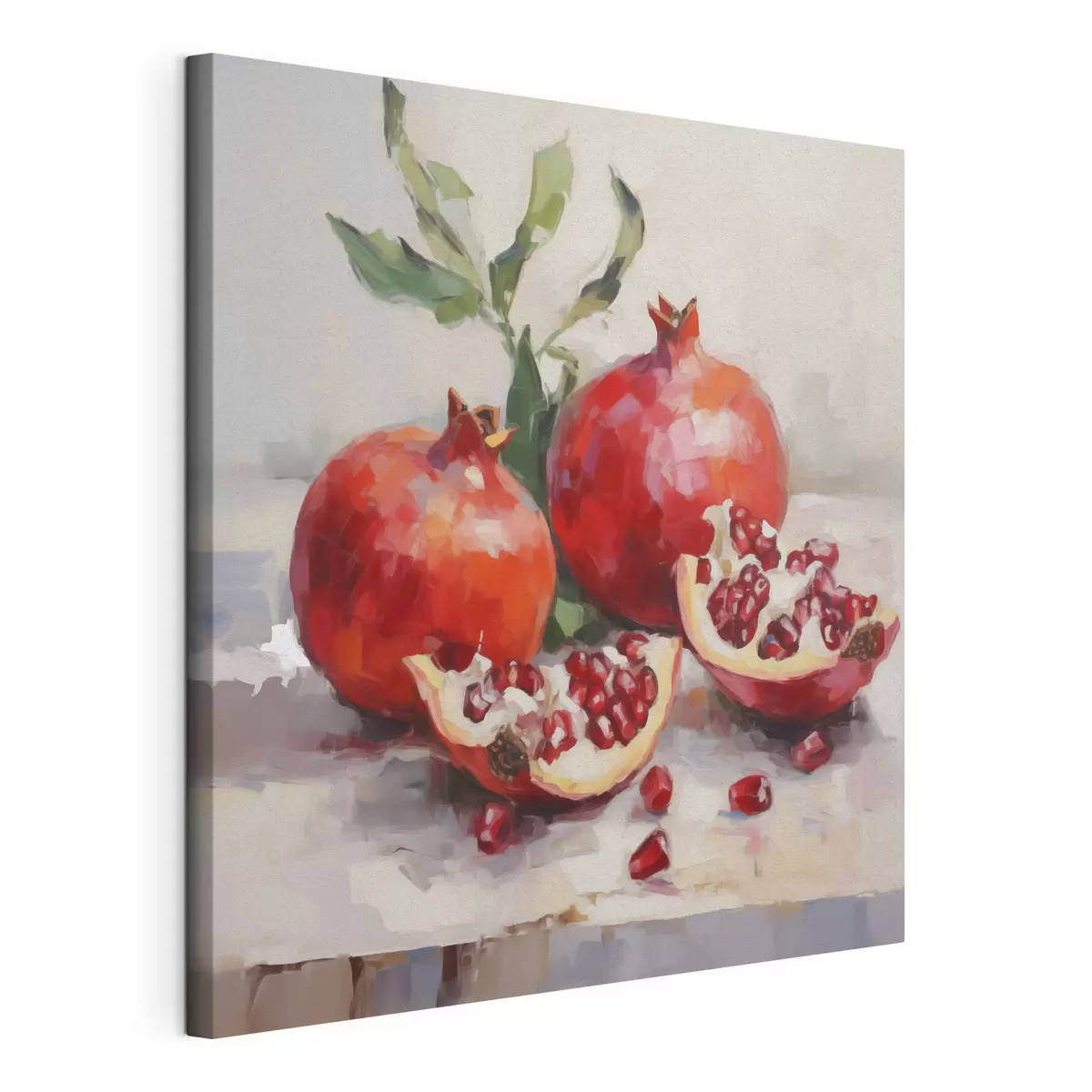 murales de pared Granadas, pintura de imitación s50982