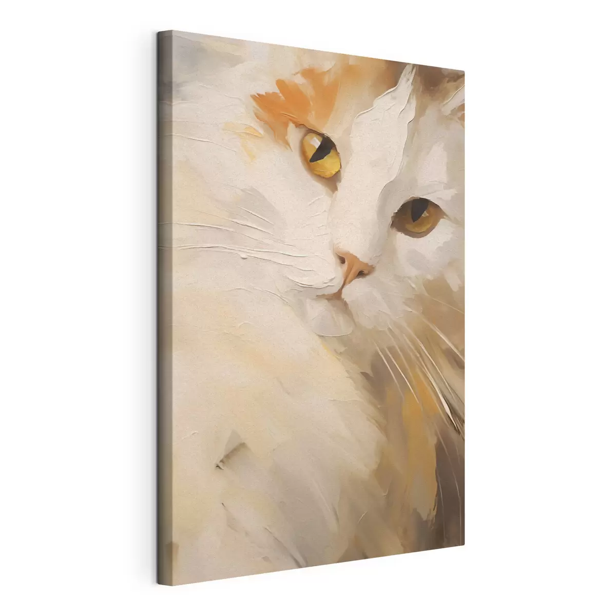 murales de pared Gato, pintura de imitación s50987