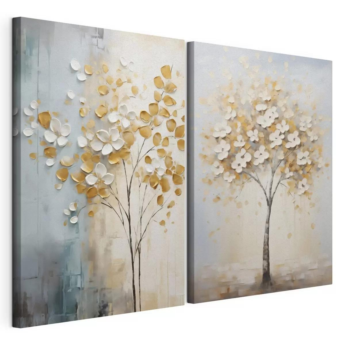 murales de pared Árbol abstracto, pintura de imitación m31065