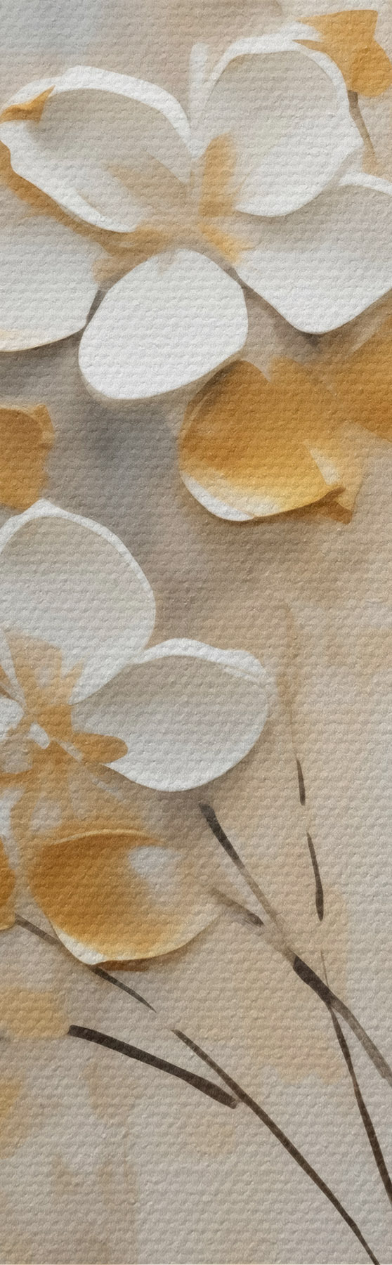 murales de pared Árbol abstracto, pintura de imitación m31065