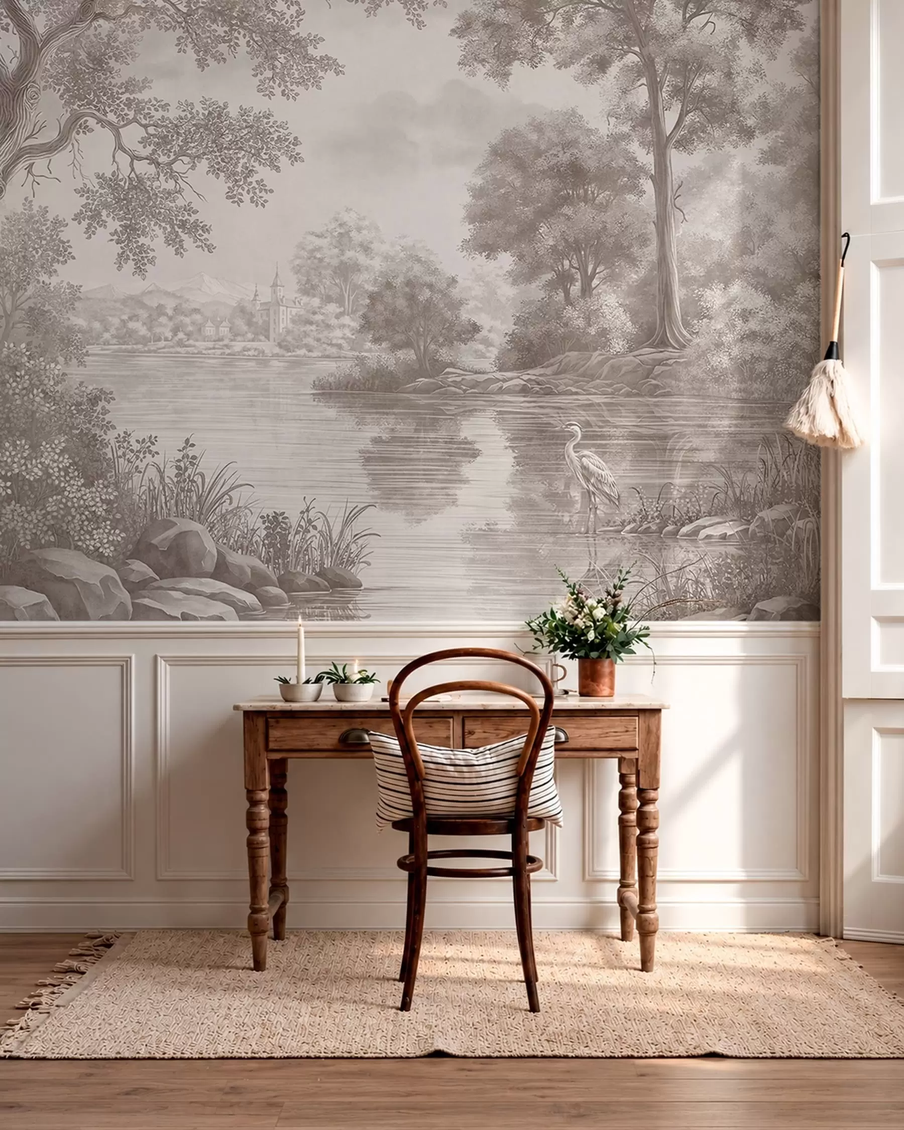 murales de pared Aves y intimidad w05805