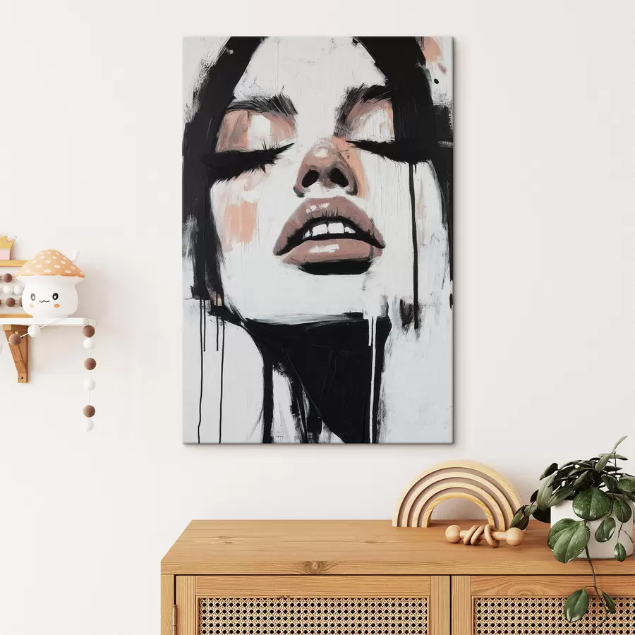 murales de pared Retrato abstracto s51000