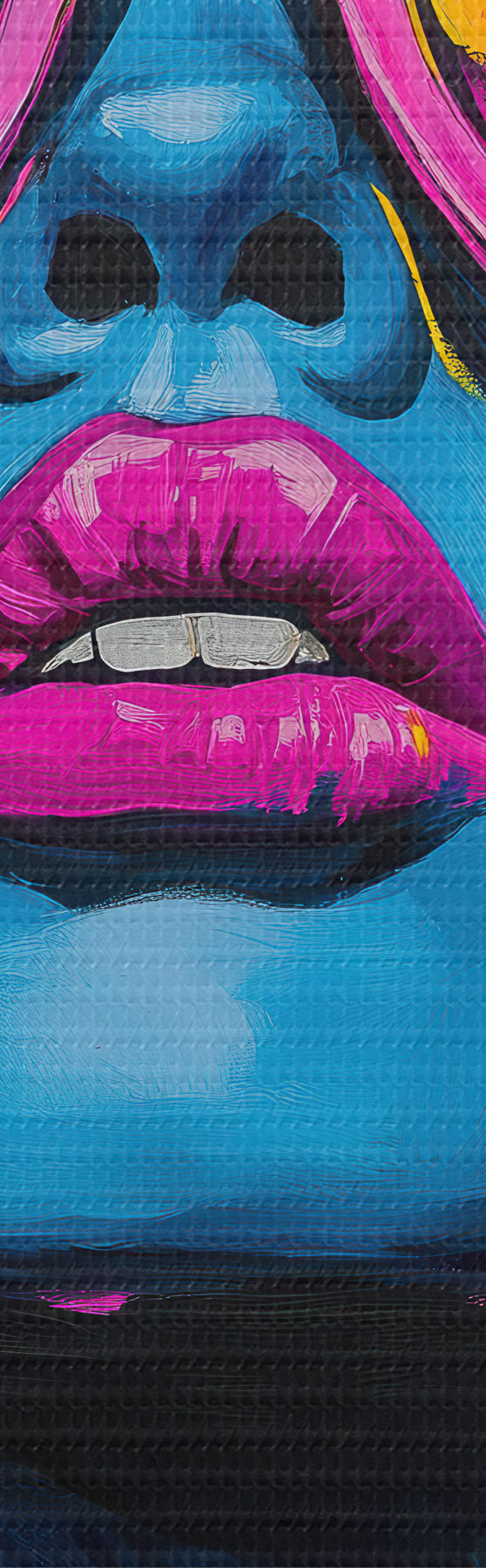murales de pared Retrato abstracto s51009