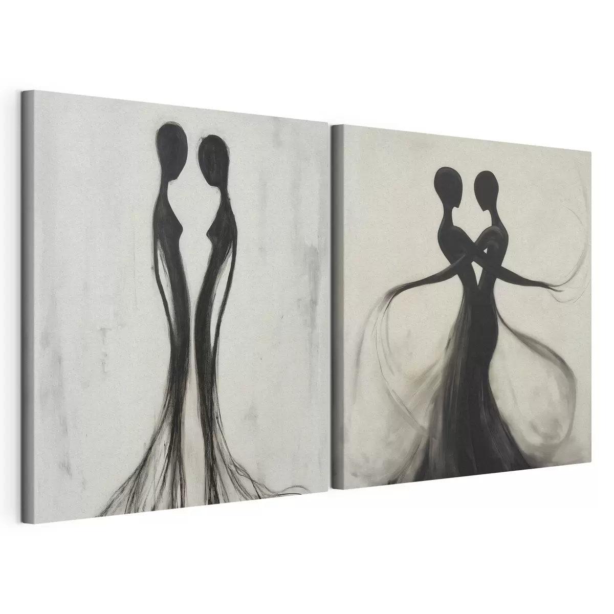 murales de pared Siluetas abstractas m31070