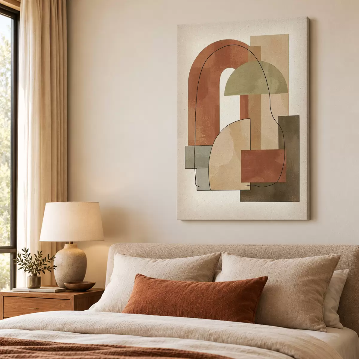 murales de pared Sinfonía de aceitunas s50892