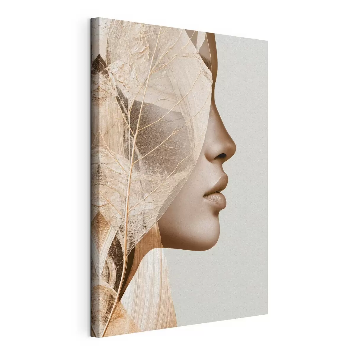 murales de pared Retrato abstracto de una mujer s50865
