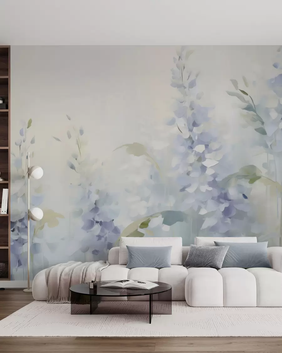 murales de pared Un soplo de azul w05995