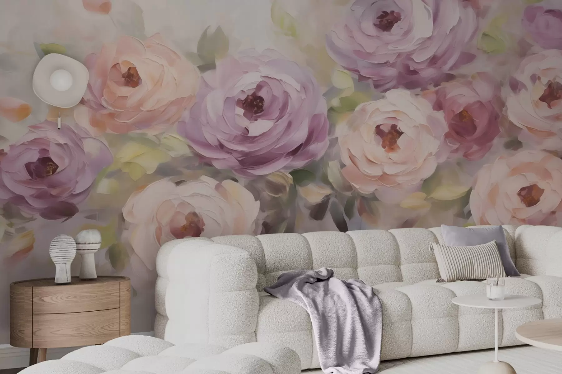 murales de pared Sueño de pétalos w05996
