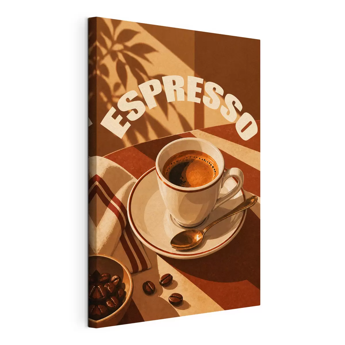 murales de pared Un espresso aromático para momentos acogedores s50871
