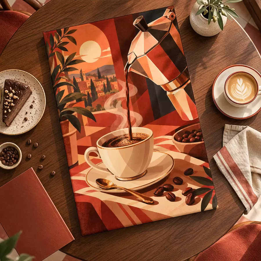 murales de pared Café y pausa s50877