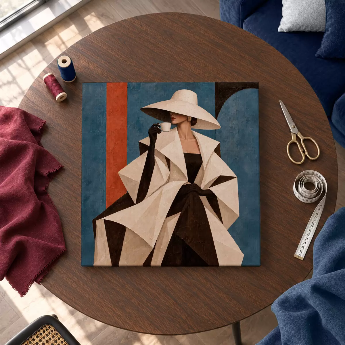 murales de pared Disfrutar de la elegancia con un toque de estilo s50881