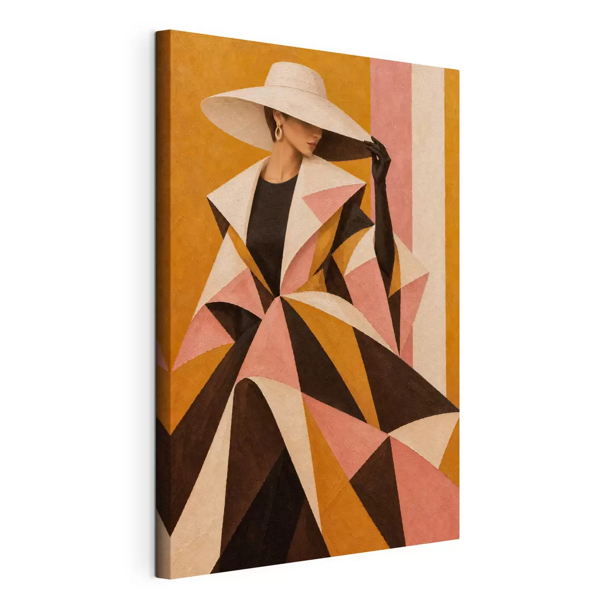 murales de pared Elegancia chic con diseño geométrico s50882