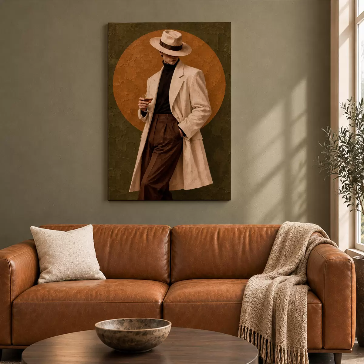 murales de pared Un estilo sofisticado con un toque clásico s50885
