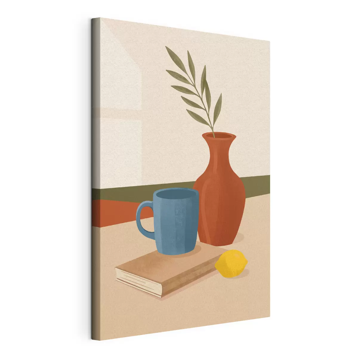 murales de pared Una escena relajante con una elegancia sencilla s50735