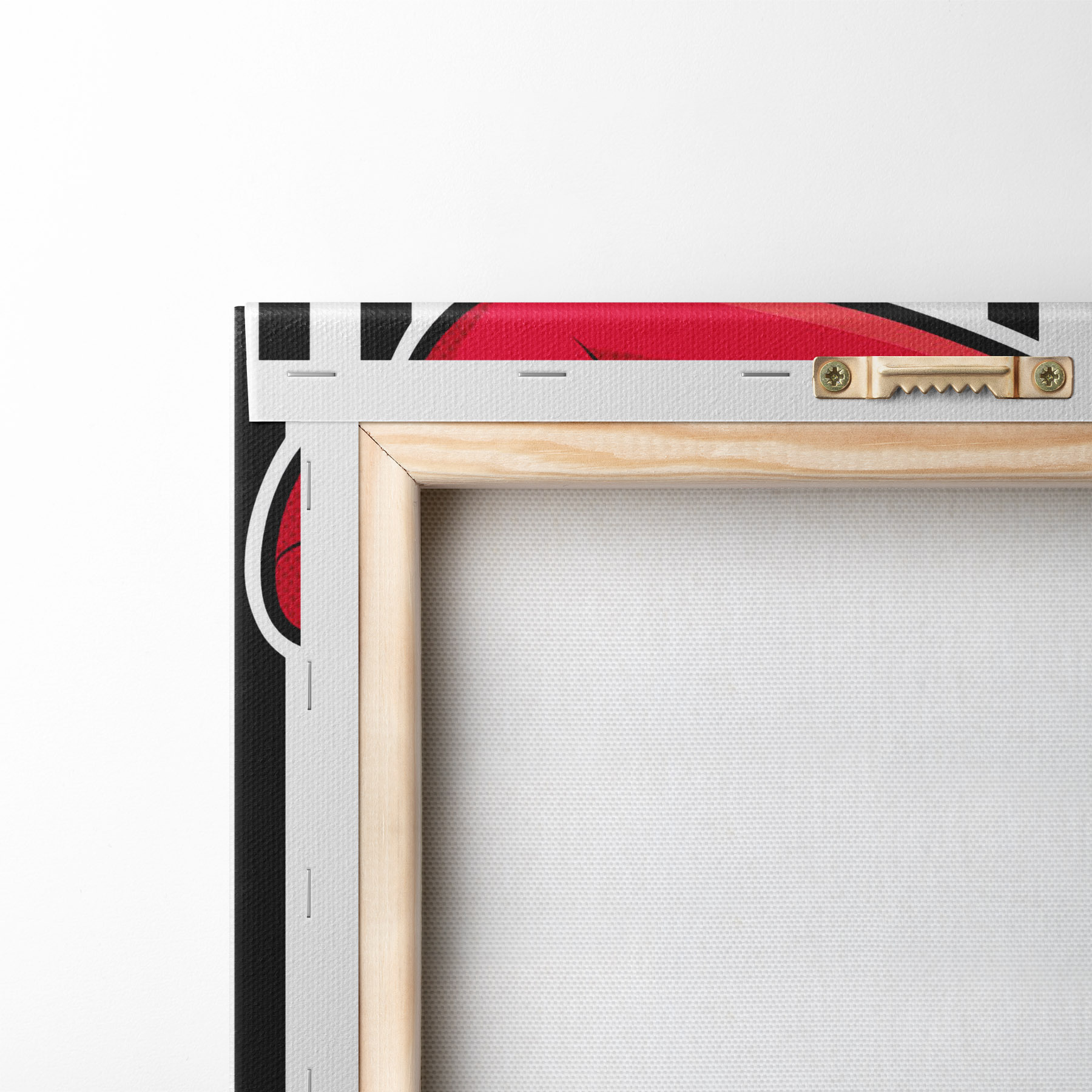 murales de pared Diseño de un teléfono giratorio rojo de estilo vintage s50784