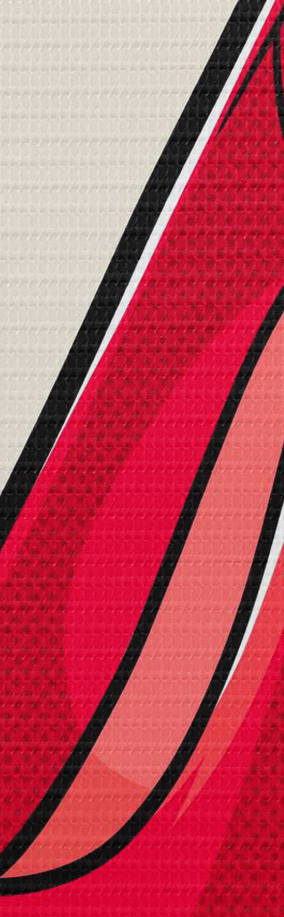 murales de pared Elegante zapato de tacón rojo con un lazo divertido s50785