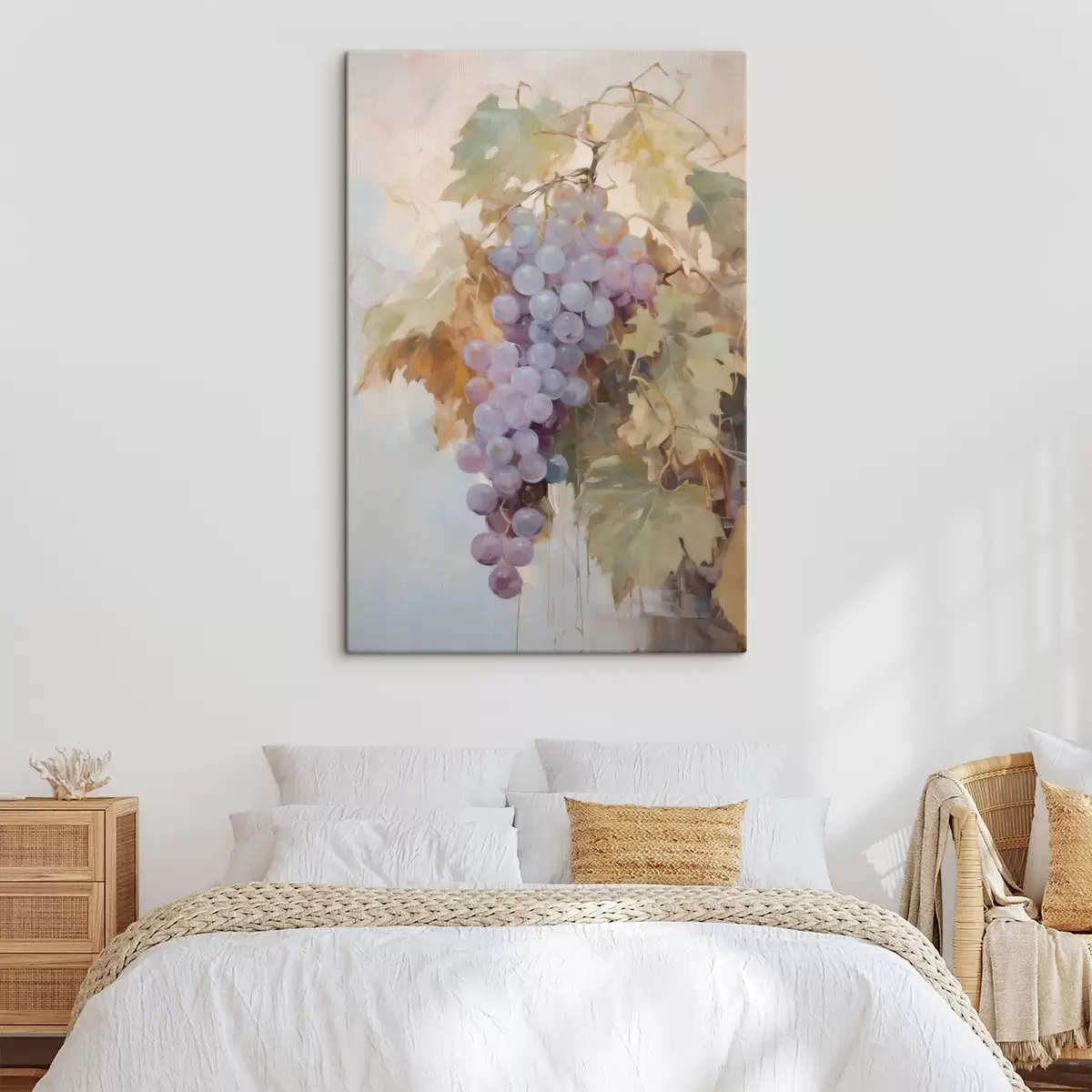 murales de pared Uvas, imitación de un cuadro s51124