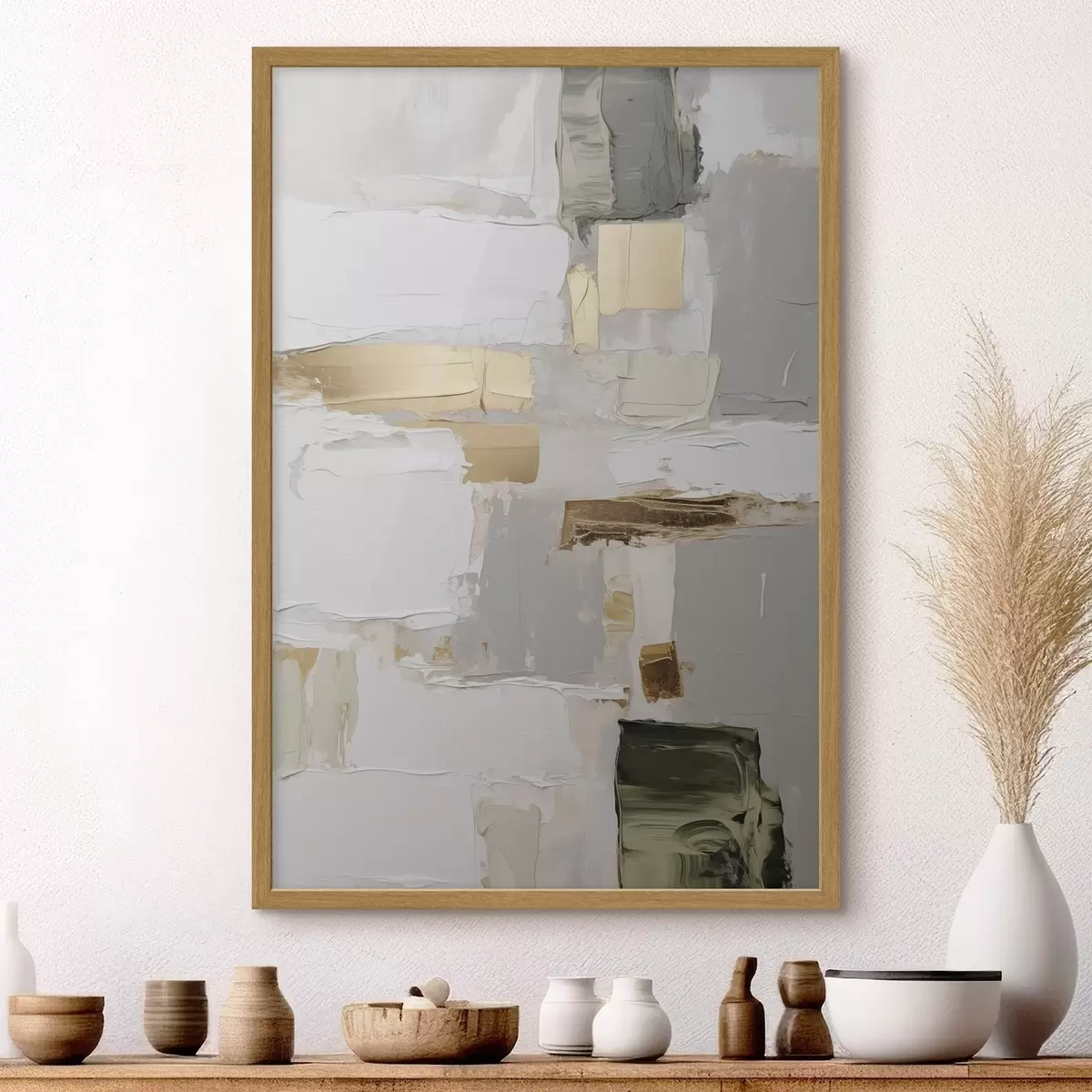 Poster Abstracción, imitación de la pintura f50996