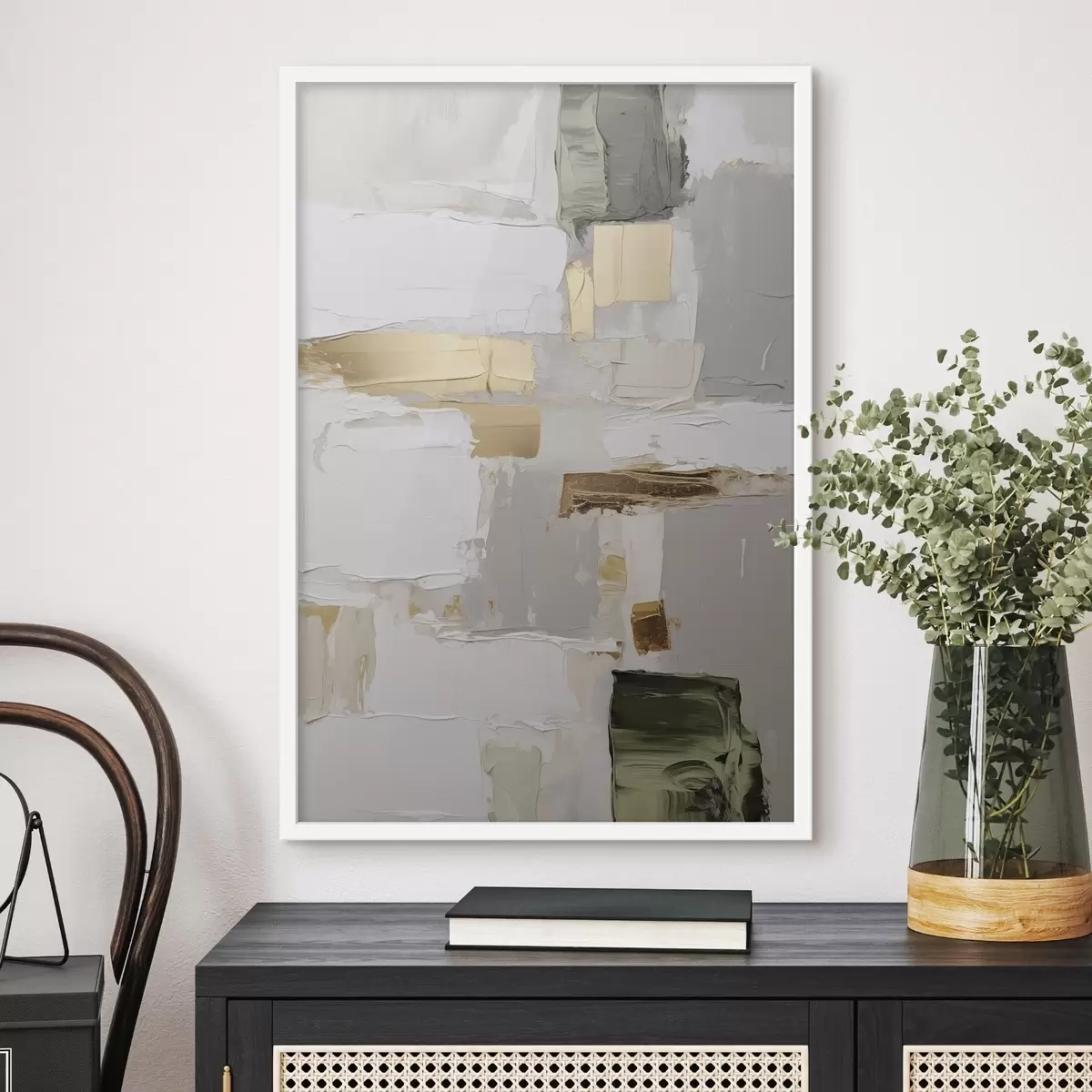 Poster Abstracción, imitación de la pintura f50996