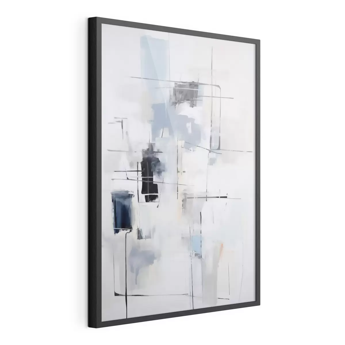 Poster Abstracción caótica, imitación de la pintura f51127