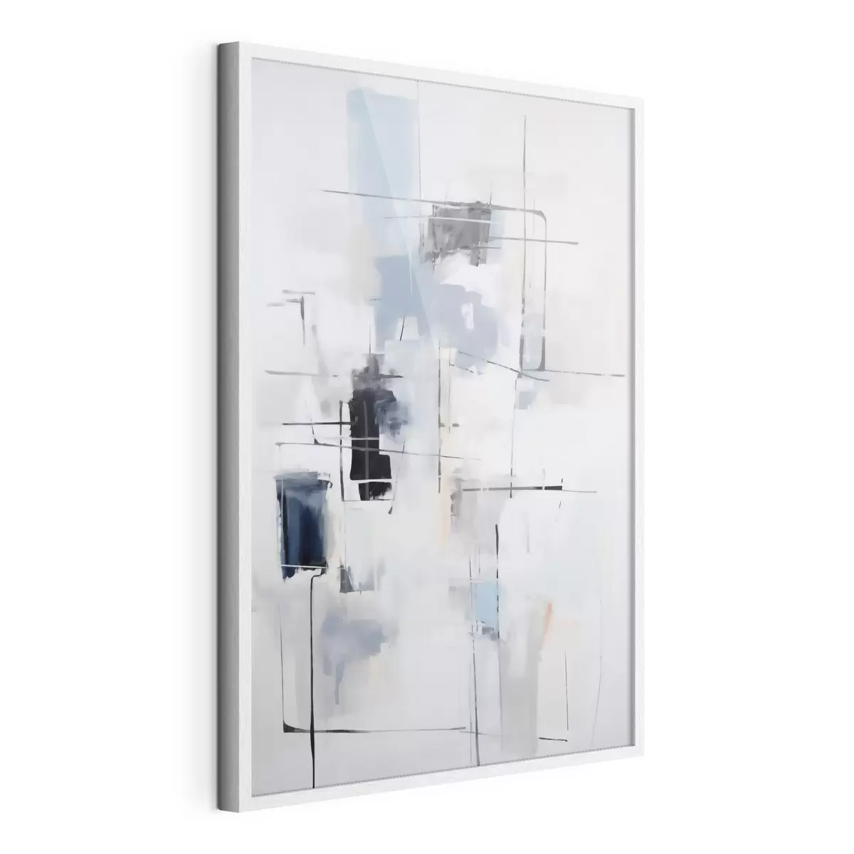 Poster Abstracción caótica, imitación de la pintura f51127