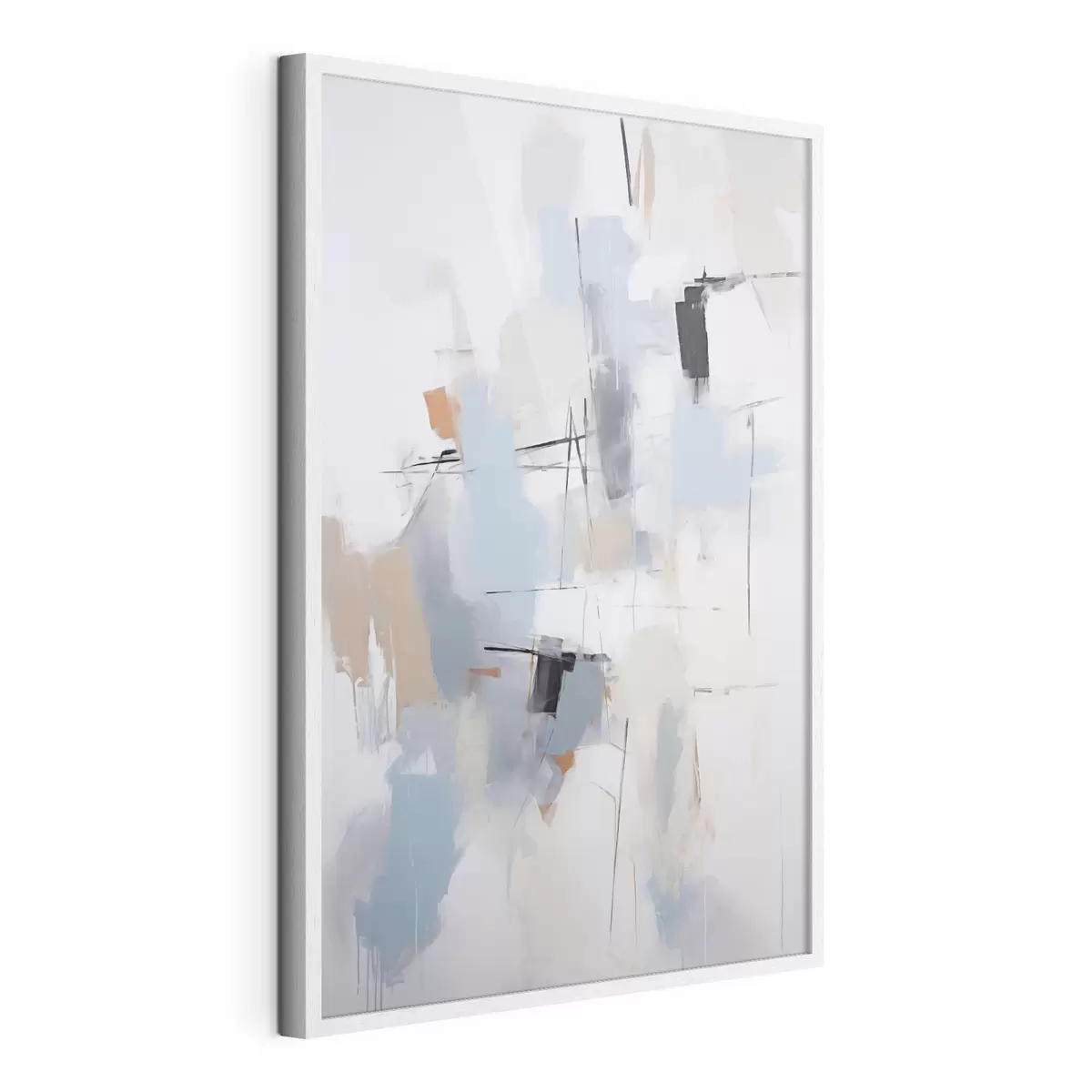 Poster Abstracción caótica, imitación de la pintura f51128